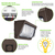 16,800 Lumen Max - 120 Watt Max - Wattage and Color Selectable LED Wall Pack Fixture Thumbnail