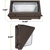 14,000 Lumen Max - 100 Watt Max - Wattage and Color Selectable LED Wall Pack Fixture Thumbnail