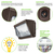 10,500 Lumen Max - 75 Watt Max - Wattage and Color Selectable LED Wall Pack Fixture Thumbnail