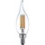 Natural Light - 750 Lumens - 6.5 Watt - 2700 Kelvin - LED Chandelier Bulb - 4.3 in. x 1.4 in. Thumbnail