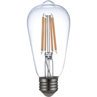 1400 Lumens - 12 Watt - 2700 Kelvin - LED Edison Bulb - 5.12 in x 2.28 in. - 100 Watt Equal - 90 CRI - 120 Volt - PLT-13060