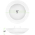 660 Lumens - 10 Watt - 4 in. Color Selectable LED Surface Mount Downlight Fixture Thumbnail