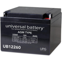 12 Volt - 26 Ah - T3 Terminal - UB12260 - AGM Battery - UPG D5747