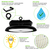 56,400 Lumens - 400 Watt - 5000 Kelvin - UFO LED High Bay Light Fixture Thumbnail