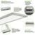 4200 Lumens - 50 Watt - 1 x 4 Color Selectable Surface Mount LED Panel Fixture Thumbnail