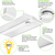 28,560 Lumens - 210 Watt - 5000 Kelvin - Linear LED High Bay Fixture with Motion Sensor Thumbnail