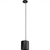 6 in. x 6 in. Wattage Selectable LED Pendant Fixture - Black Finish Thumbnail