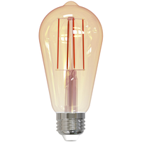 450 Lumens - 5 Watt - 2200 Kelvin - LED Edison Bulb - 5.04 in. x 2.28 in. - 40 Watt Equal - 90 CRI - 120 Volt - Bulbrite 776801