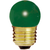 7.5 Watt - S11 Light Bulb - Opaque Green Thumbnail