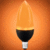 LED Flame Chandelier Bulb - 2.5 Watt - 6 Watt Equal - Candle Glow - 3.84 in. x 1.40 in. Thumbnail