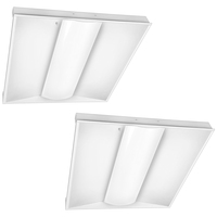 LED 2X2 SLCT TROFFER EMER 2PK