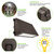 5200 Lumens - 40 Watt - 5000 Kelvin - Full Cutoff LED Wall Pack Fixture Thumbnail