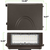 5200 Lumens - 40 Watt - 5000 Kelvin - Full Cutoff LED Wall Pack Fixture Thumbnail