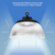 21,000 Lumens - 150 Watt - 3500 Kelvin - UFO LED High Bay Sensor Ready Light Fixture With Direct and Indirect Light Thumbnail