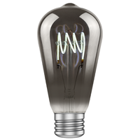 150 Lumens - 4.5 Watt - 4000 Kelvin - LED Edison Bulb - 5.38 in. x 2.5 in. - 40 Watt Equal - 120 Volt - Green Creative 37094