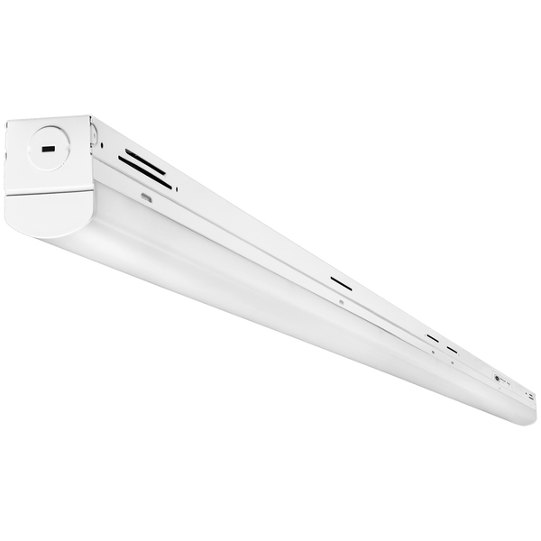 7880 Lumen Max - 54 Watt Max - 8 ft. Wattage and Color Selectable LED Strip Fixture with Emergency Backup