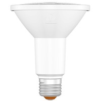 LED PAR30 Long Neck Lamp - 11 Watts - 990 Lumens - 3000 Kelvin - Refine PAR - Includes 15 Deg. Swappable Lens - 75 Watt Equal - 40 Deg. Flood - 95 CRI - 120 Volt - Green Creative 37579