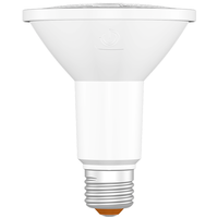 LED PAR30 Long Neck Lamp - 11 Watt - 990 Lumens - 3000 Kelvin - 40 Deg. Flood - Refine PAR - Includes 25 Deg. Swappable Lens - 75 Watt Equal - 95 CRI - 120 Volt - Green Creative 37580