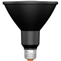 LED PAR38 Lamp - 15.5 Watt - 1370 Lumens - 3000 Kelvin - 40 Deg. Flood - Refine PAR - Includes 25 Deg. Swappable Lens - 120 Watt Equal - 95 CRI - 120 Volt - Green Creative 37613
