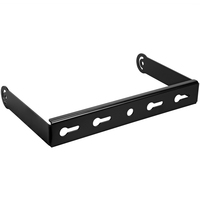 Adjustable U-Bracket - Black - For use with 450W or 600W PLT UFO LED High Bay Fixtures - PLT-12642