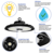 39,000 Total Lumens - Direct and Indirect Light - UFO LED High Bay with Motion Sensor Thumbnail