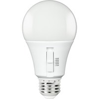 1600 Lumens - 14 Watt - LED A19 Light Bulb with 5 Selectable Color Temperatures - Kelvin 2700-3000-3500-4000-5000 - 100 Watt Equal - Medium Base - 120 Volt - PLT-12652