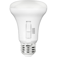 550 Lumens - 7 Watt - LED BR20 Lamp with 5 Selectable Color Temperatures - Kelvin 2700-3000-3500-4000-5000 - 50 Watt Equal - 120 Volt - PLT-12653