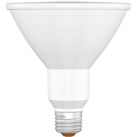 LED PAR38 Lamp - 15.5 Watt - 1320 Lumens - 2700 Kelvin - 40 Deg. Flood - Refine PAR - Includes 25 Deg. Swappable Lens - 120 Watt Equal - 95 CRI - 120 Volt - Green Creative 37611