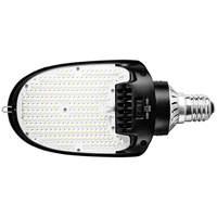 LED AREA LT SLCT RETRO 75W BLK