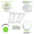 3800 Lumen Max - 30 Watt Max - 2 x 2 Wattage and Color Selectable LED Troffer Fixture Thumbnail