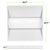 3800 Lumen Max - 30 Watt Max - 2 x 2 Wattage and Color Selectable LED Troffer Fixture Thumbnail