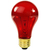25 Watt - A19 Light Bulb - Transparent Red  Thumbnail