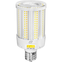 50 Watt Max - 7,200 Lumen Max - Wattage and Color Selectable LED Corn Bulb - Watts 25-38-50 - Kelvin 3000-4000-5000 - Mogul Base - 277-480 Volt - PLT-12955