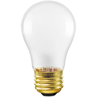 25 Watt - Frost - Incandescent A15 Bulb - Medium Base - 130 Volt - Satco S3815