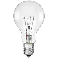 40 Watt - Clear - Incandescent A15 Bulb - Intermediate Base - 130 Volt - Satco S4164