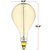 60 Watt Incandescent - Oversized Vintage Light Bulb - 12 in. x 7 in.  Thumbnail