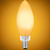 Natural Light - 250 Lumens - 3 Watt - 2400 Kelvin - LED Chandelier Bulb - 3.8 x 1.4 in Thumbnail