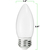 Natural Light - 250 Lumens - 3 Watt - 2400 Kelvin - LED Chandelier Bulb - 3.6 x 1.4  in. Thumbnail