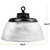 21,000 Lumens - 150 Watt - 3500 Kelvin - UFO LED High Bay Sensor Ready Light Fixture With Direct and Indirect Light Thumbnail