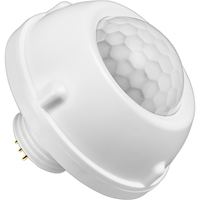High Bay Occupancy Sensor and Photocell - Passive Infrared (PIR) - White - Compatible with Select PLT High Bay Fixtures - Screw-in Connector - 12 Volt - PLT-13121