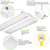 28,560 Lumens - 210 Watt - 5000 Kelvin - Linear LED High Bay Fixture Thumbnail