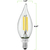 Natural Light - 500 Lumens - 5.5 Watt - 2400 Kelvin - LED Chandelier Bulb - 4.3 x 1.4 in. Thumbnail