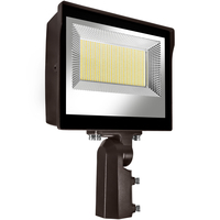 19,160 Lumens - 140 Watt - Color Selectable LED Flood Light Fixture - Kelvin 3000-4000-5000 - 137 Lumens Per Watt - Replaces a 400 Watt Metal Halide - Slipfitter Mount - 120-277 Volt - PLT-13122