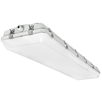 32,000 Lumen Max - 200 Watt Max - High Output - 4 ft. Wattage and Color Selectable LED Vapor Tight Fixture - Watts 155-185-200 - Kelvin 3500-4000-5000 - IP66 Rated - 120-277 Volt - PLT-90373
