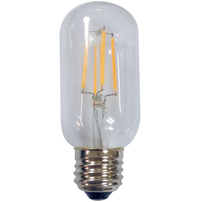 350 Lumens - 3.5 Watt - 2700 Kelvin - LED Radio Style Vintage Light Bulb - 60 Watt Equal - Incandescent Match - Clear - 92 CRI - 120 Volt - Archipelago Lighting LTRD14C35027MB-90