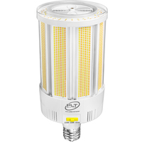 450 Watt Max - 68,000 Lumen Max - Wattage and Color Selectable LED Corn Bulb - Watts 225-338-450 - Kelvin 3000-4000-5000 - Mogul Base - 277-480 Volt - PLT-12962