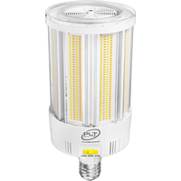 270 Watt Max - 43,000 Lumen Max - Wattage and Color Selectable LED Corn Bulb - Watts 135-200-270 - Kelvin 3000-4000-5000 - Mogul Base - 120-277 Volt - PLT-12954