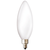 Natural Light - 350 Lumens - 3.5 Watt - 2700 Kelvin - LED Chandelier Bulb - 4.0 in. x 1.3 in. Thumbnail