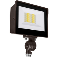 5030 Lumens - 35 Watt - Color Selectable LED Flood Light Fixture - Kelvin 3000-4000-5000 - 144 Lumens Per Watt - Replaces a 150 Watt Metal Halide - Knuckle Mount - 120-277 Volt - PLT-13088