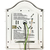 10 in. LED Outdoor Wall Sconce Fixture - Polycarbonate Lens - White Finish Thumbnail